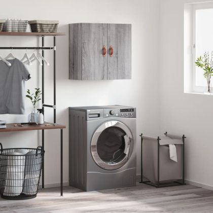 Стенен шкаф, сив сонома, 60x31x60 см, инженерно дърво