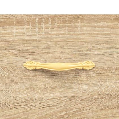 Нощно шкафче, дъб сонома, инженерно дърво 40x40x66 см