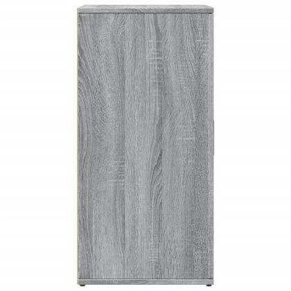 Сайдборд, сив сонома, 59x39x80 см, инженерно дърво