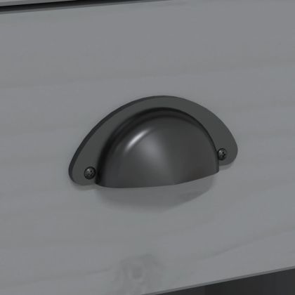 Сайдборд BODO, сив, 115,5x44x80 см, бор масив