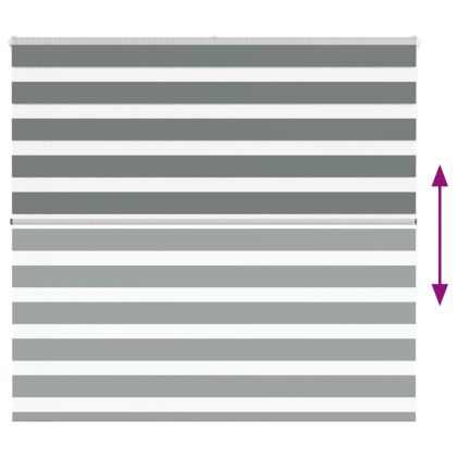 Зеброва щора 165x150 см Ширина на плата 160,9 см Полиестер