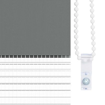 Зеброва щора 65x200 см Ширина на плата 60,9 см Полиестер