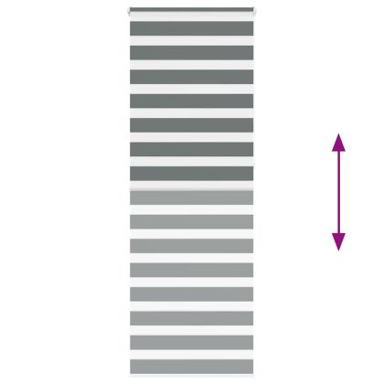 Зеброва щора 75x230 см Ширина на плата 70,9 см Полиестер