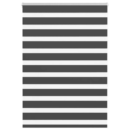 Зеброва щора черна 100x150 см ширина на плата 95,9 cm полиестер