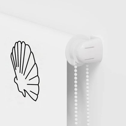 Ролетна щора за баня 120x240 см Ширина на плата 116 см