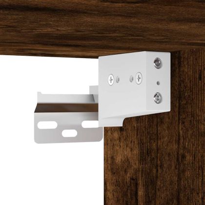 Висящ шкаф "Рига" опушен дъб 20x29,5x60 см Инженерно дърво