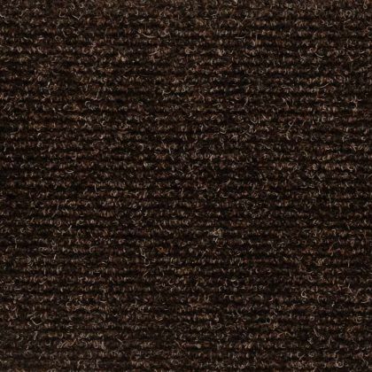 Изтривалки за стълби, самозалепващи се, 30 бр., 56x17x3 см, кафяви, полукръгли