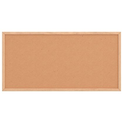 Коркова дъска с рамка от масивна борова дървесина 60x30 см