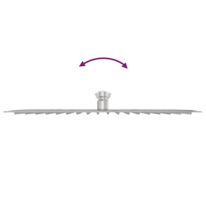 Дъждовна душ глава от неръждаема стомана 304 40x30 cm