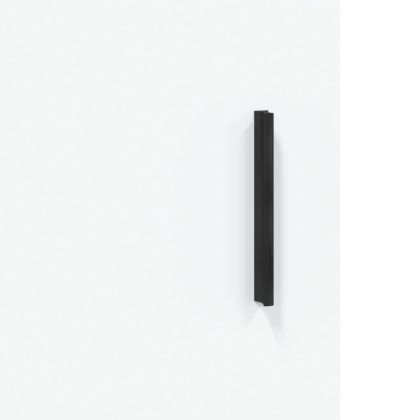 Висок шкаф, бял, 34,5x34x180 см, инженерно дърво