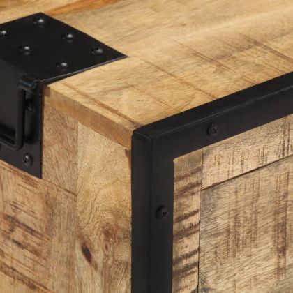 Бюфет, 100x31x60 см, грубо мангово дърво масив