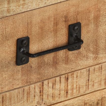 Бюфет, 100x31x60 см, грубо мангово дърво масив