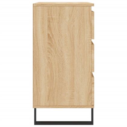 Сайдборд, дъб сонома, 60x35x70 см, инженерно дърво