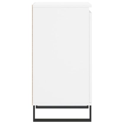 Бюфет бял 40x35x70 см инженерно дърво