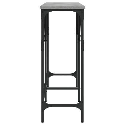 Конзолна маса, сив сонома, 180x29x75 см, инженерно дърво