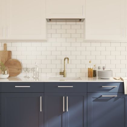 Дръжки за шкафове, 10 бр, сребристи, 192 мм, неръждаема стомана