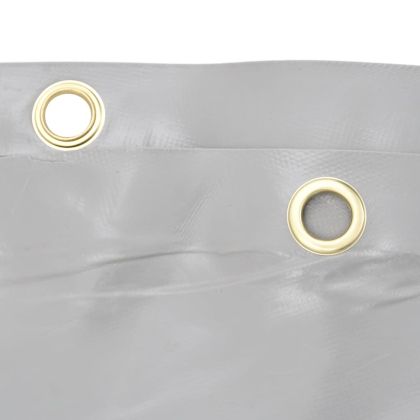 Брезент сив 1,5x2,5 м 650 г/м²