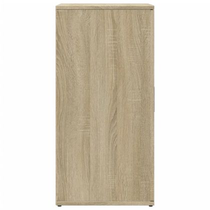 Страничен шкаф, дъб сонома, 59x39x80 см, инженерно дърво