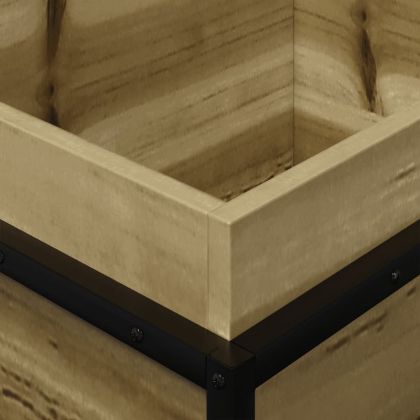 Градинска кашпа, 100x40x50 см, импрегниран бор