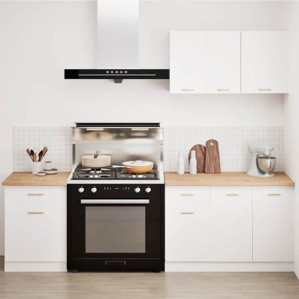 Кухненски работен плот, 60x63,5x2,7 см, дъб масив, правоъгълна