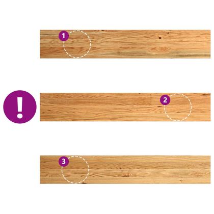 Прозоречни первази, 2 бр, светлокафяви, 120x20x2 см, дъб масив