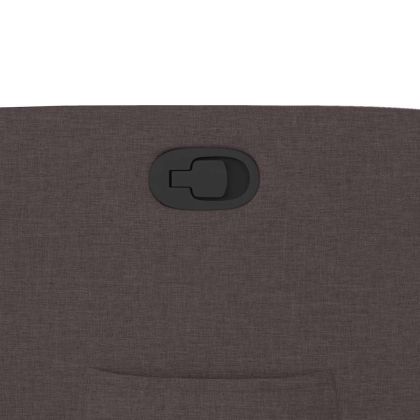 Наклоняем стол, тъмнокафяв, текстил