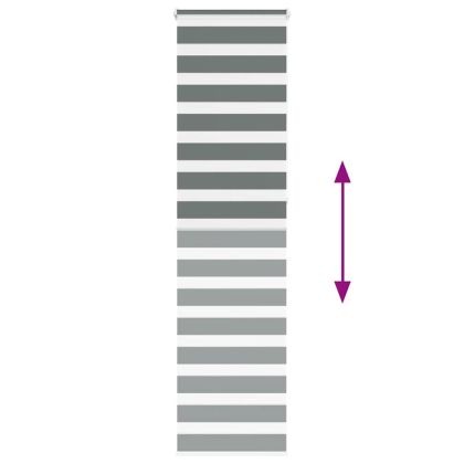 Зеброва щора 60x230 см ширина на плата 55,9 cm полиестер