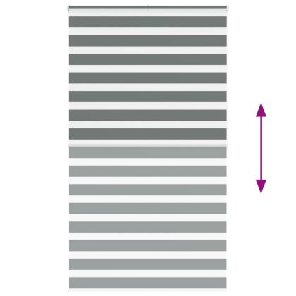 Зеброва щора 120x200 см ширина на плата 115,9 см полиестер