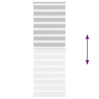 Зеброва щора 90x230 см ширина на плата 85,9 cm полиестер