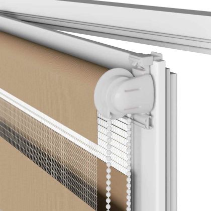 Зеброва щора 110x150 см ширина на плата 105,9 см полиестер