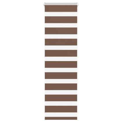 Зеброва щора кафяв 50x150 см ширина на плата 45,9 cm полиестер