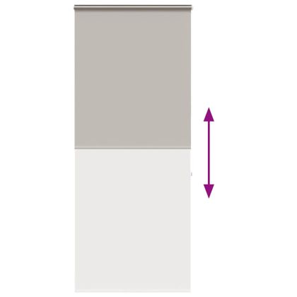 Ролетна щора за душ с касета 90x240 см Ширина на плата 86 см