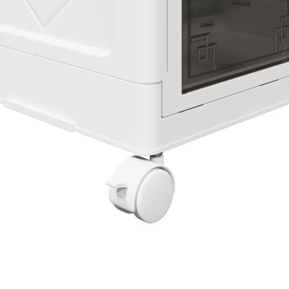 Кутия за съхранение с колела на 5 нива 75 L 64x40x179 cm