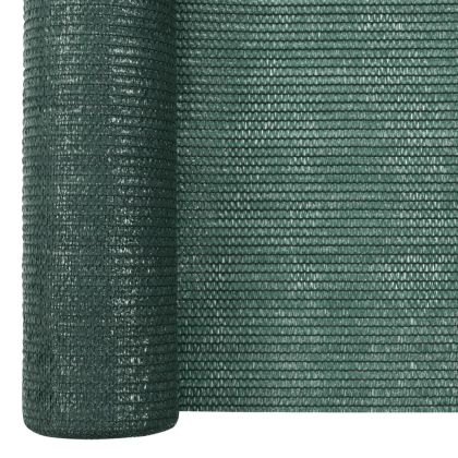 Засенчваща мрежа зелена 1x50 м HDPE 75 г/м²