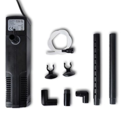 Филтрираща помпа за аквариум с активен въглен, 800 л / ч