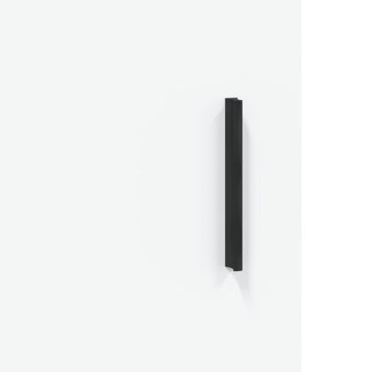 Висок шкаф, бял, 69,5x34x180 см, инженерно дърво