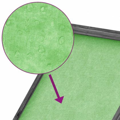 Клетка за зайци сива 170x63x113 см борово дърво масив