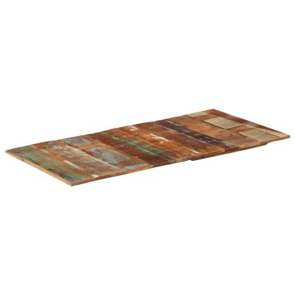 Правоъгълен плот за маса 60x120 см 15-16 мм регенериран масив