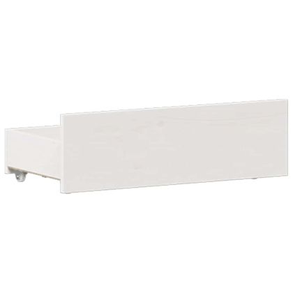 Рамка за легло без матрак с табла 120x190 см борово дърво масив