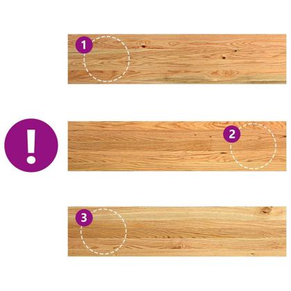 Стълбищни стъпала, 2 бр, светлокафяви, 110x30x2 см, дъб масив