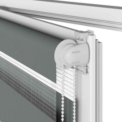 Зеброва щора 75x150 см Ширина на плата 70,9 см Полиестер