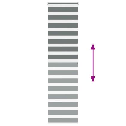Зеброва щора 70x200 см ширина на плата 65,9 cm полиестер