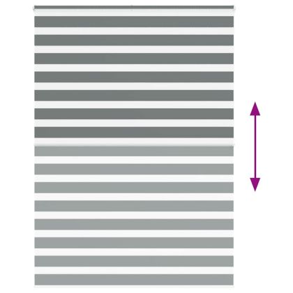 Зеброва щора 165x200 см Ширина на плата 160,9 см Полиестер