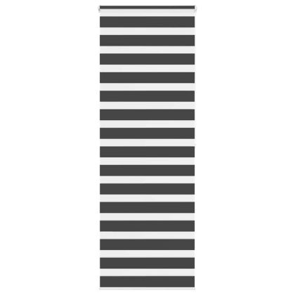 Зеброва щора черна 80x200 см ширина на плата 75,9 cm полиестер