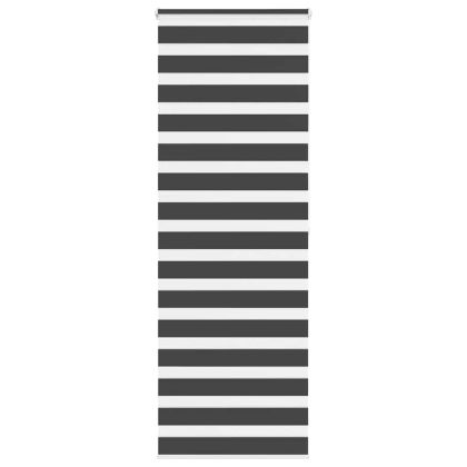 Зеброва щора черна 70x200 см ширина на плата 65,9 cm полиестер