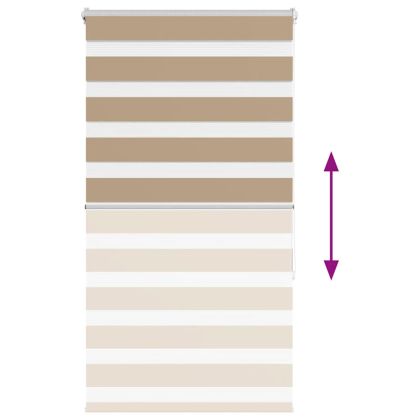 Зеброва щора 90x150 см ширина на плата 85,9 cm полиестер