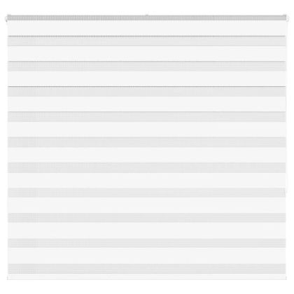 Зеброва щора бял 160x150 см ширина на плата 155,9 см полиестер