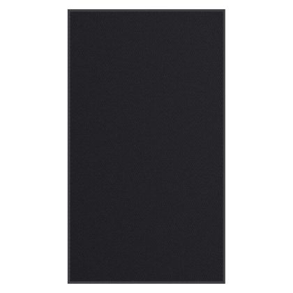 Изтривалка, черна, 115x200 см