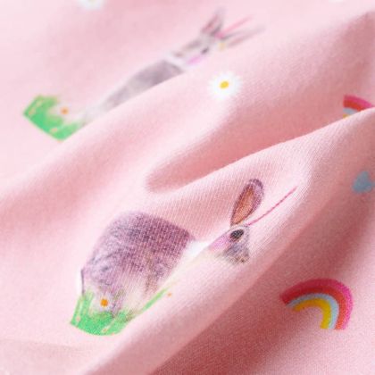 Детска рокля, светлорозова, 128