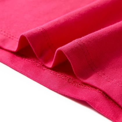 Детска тениска, яркорозова, 104